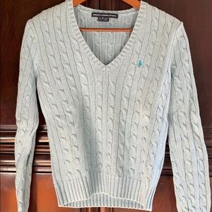 Light Blue/teal Ralph Lauren Sweater